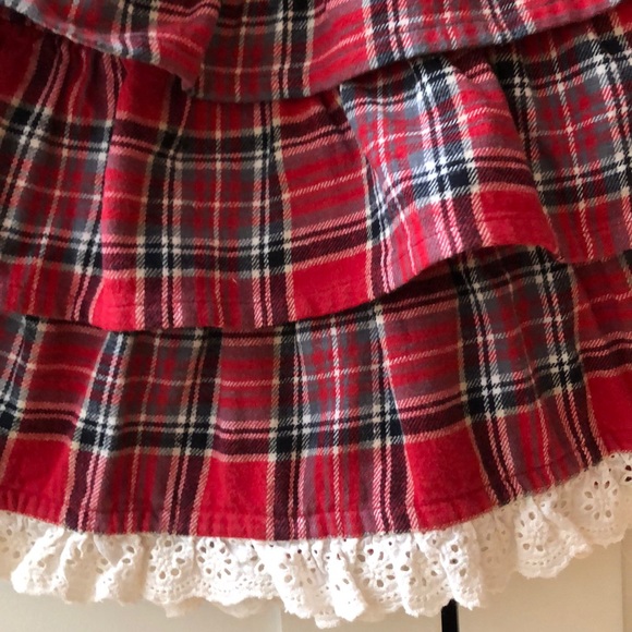 Hanna Andersson tiered Holiday skirt - Picture 2 of 4